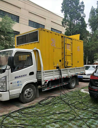 绿园发电车出租-柴油发电机组排烟系统设计要求及其考虑因素