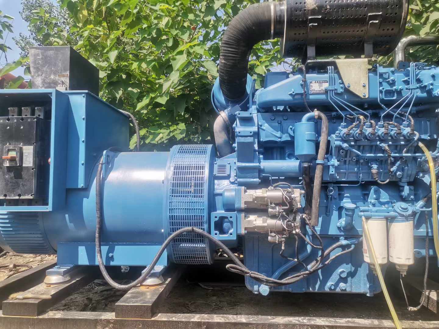 绿园详细说明降低 800kW 柴油发电机输出电流波动的方法
